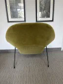 Knoll Womb Chair and Ottoman view 4