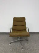 Authentic Herman Miller Eames Soft Pad Lounge Chair view 2