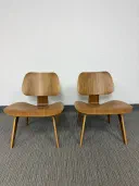 Authentic Herman Miller Eames LCW Chair view 2