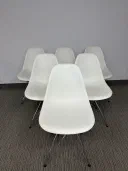 Authentic Herman miller Vitra Eames Plastic Shell Chairs view 2