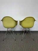 Authentic Herman Miller Eames Molded Plastic Armchairs view 4