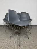 Authentic Herman Miller Eames Plastic Shell Chair view 2