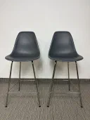 Authentic Herman Miller Eames Plastic Shell Stool view 2