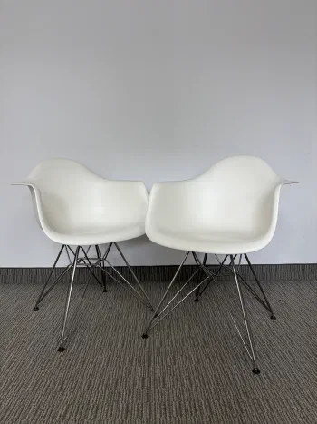 Authentic Hemran Miller Eames Plastic Armchairs