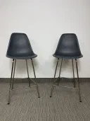 Authentic Herman Miller Eames Plastic Shell Stool view 1