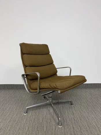 Authentic Herman Miller Eames Soft Pad Lounge Chair