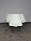 Authentic Herman miller Vitra Eames Plastic Shell Chairs view 1